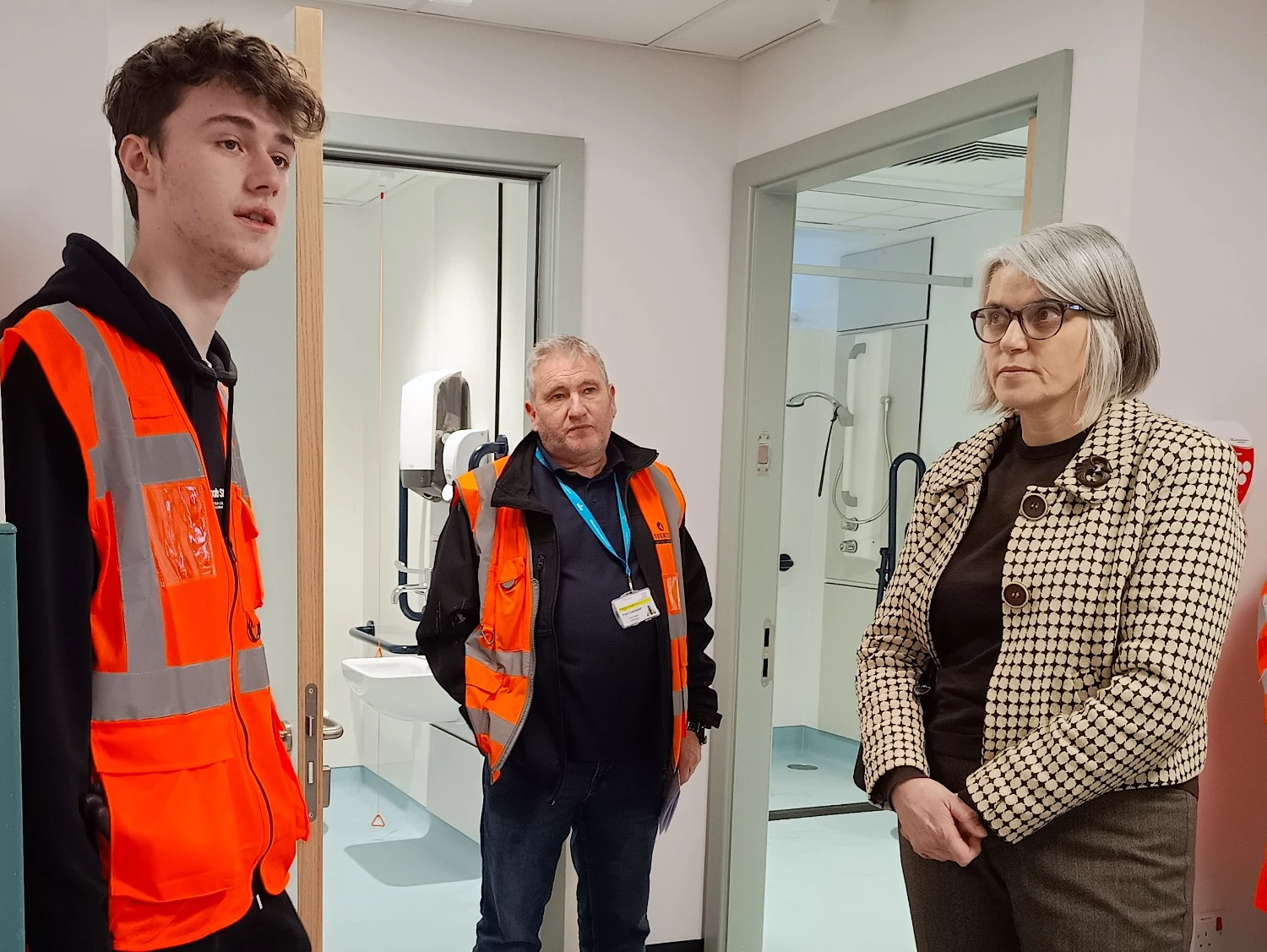 MP Champions Construction Skills During Hospital Visit