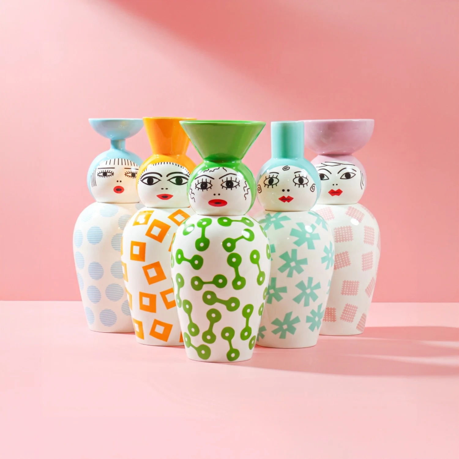 Seletti Expands Its Porcelain Vase Collection Canopie with Five New Figures