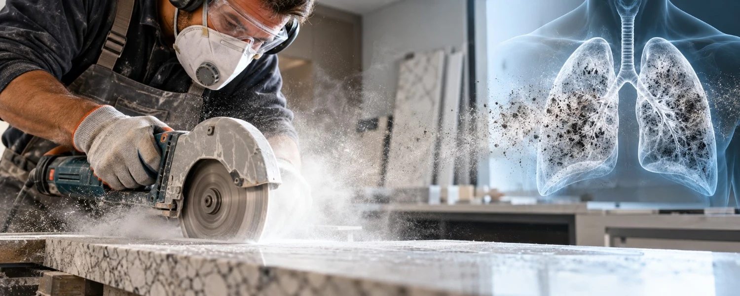 ‘No Kitchen Worktop Is Worth a Worker’s Life’: Safety Specialist Warns After Shocking Silica Dust Investigation