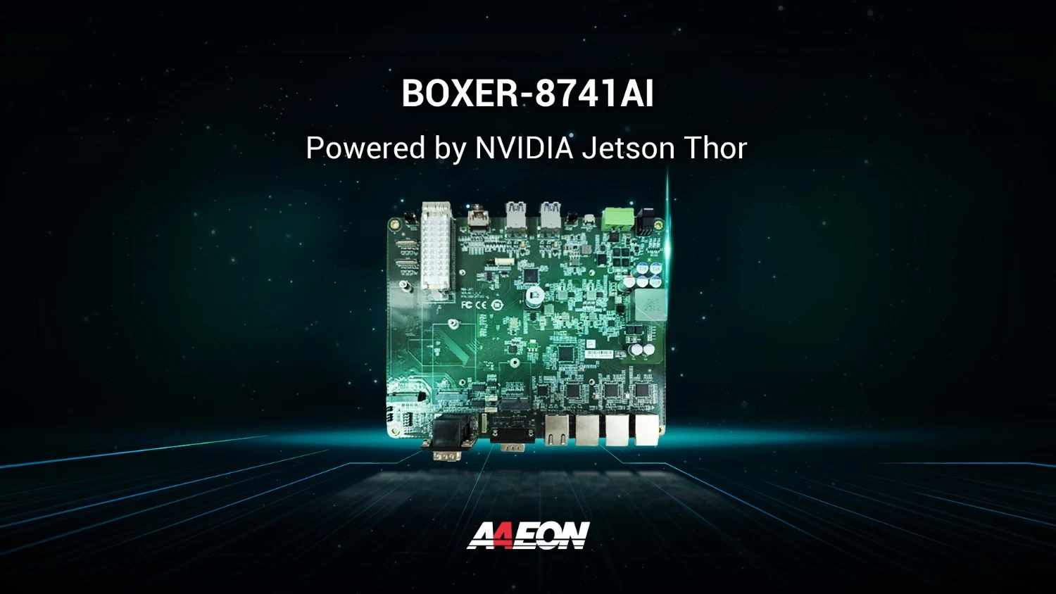 AAEON Announces Plans for Embedded AI Supercomputer Featuring the New NVIDIA Jetson Thor Module
