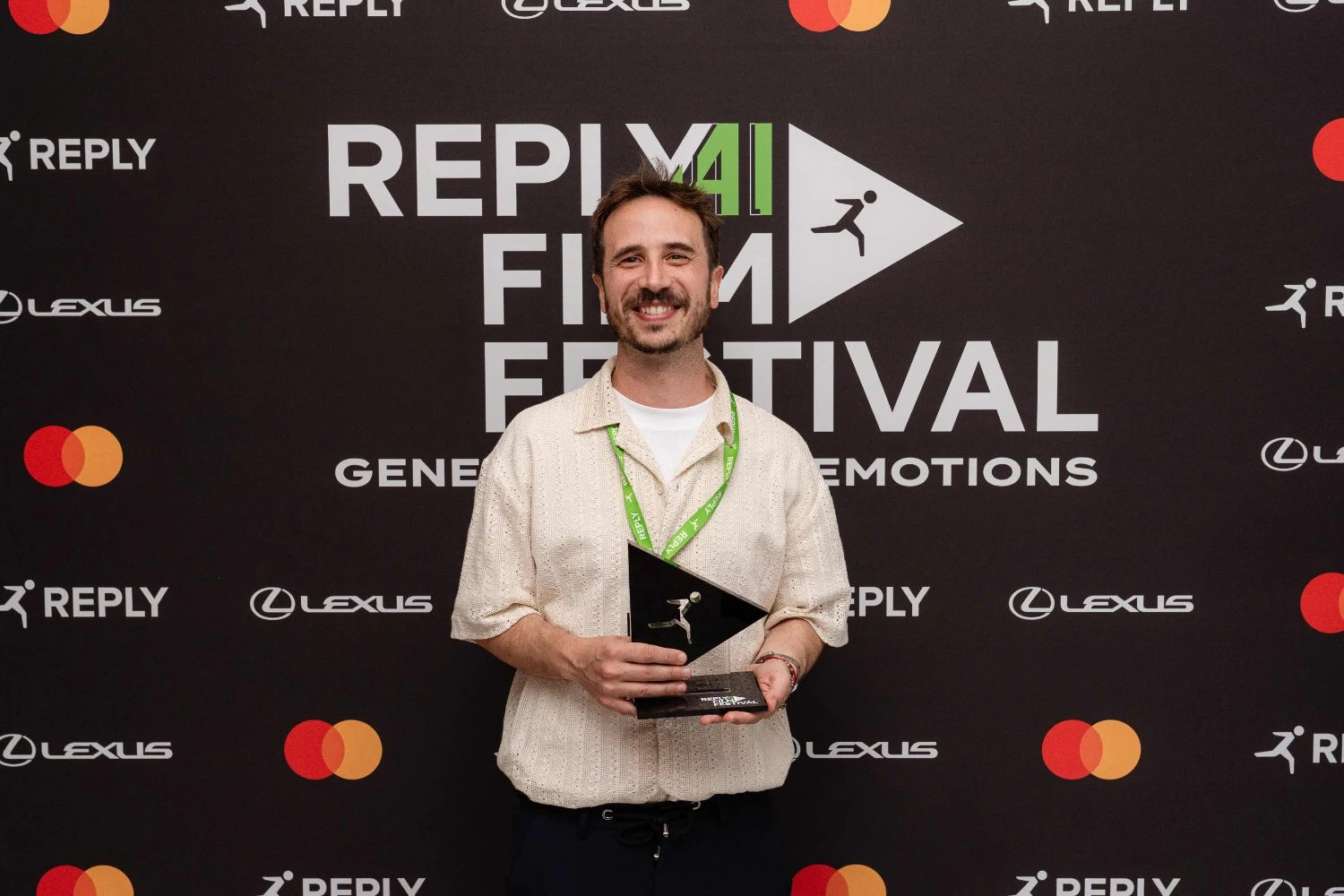 Love at First Sight by Jacopo Reale is the winning short film of the Reply AI Film Festival, the international competition that bridges cinema and artificial intelligence
