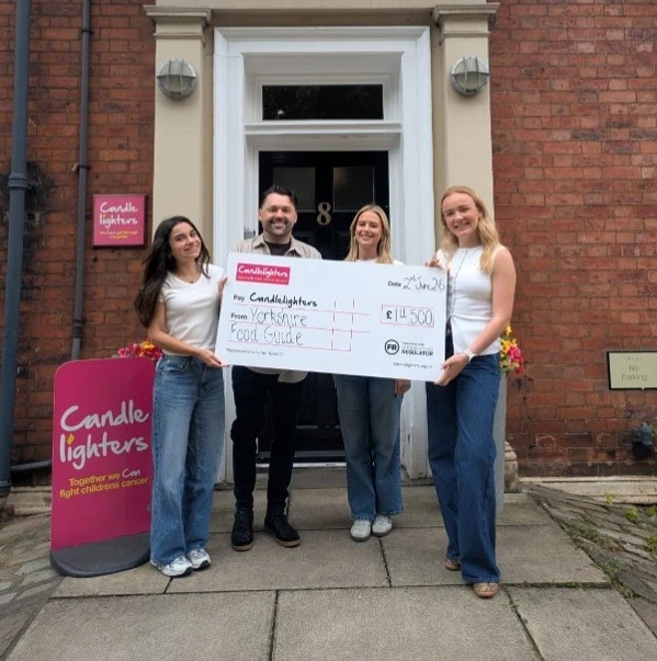 Over £14,000 raised for children’s charity Candlelighters at Yorkshire Food Guide’s debut fine dining event