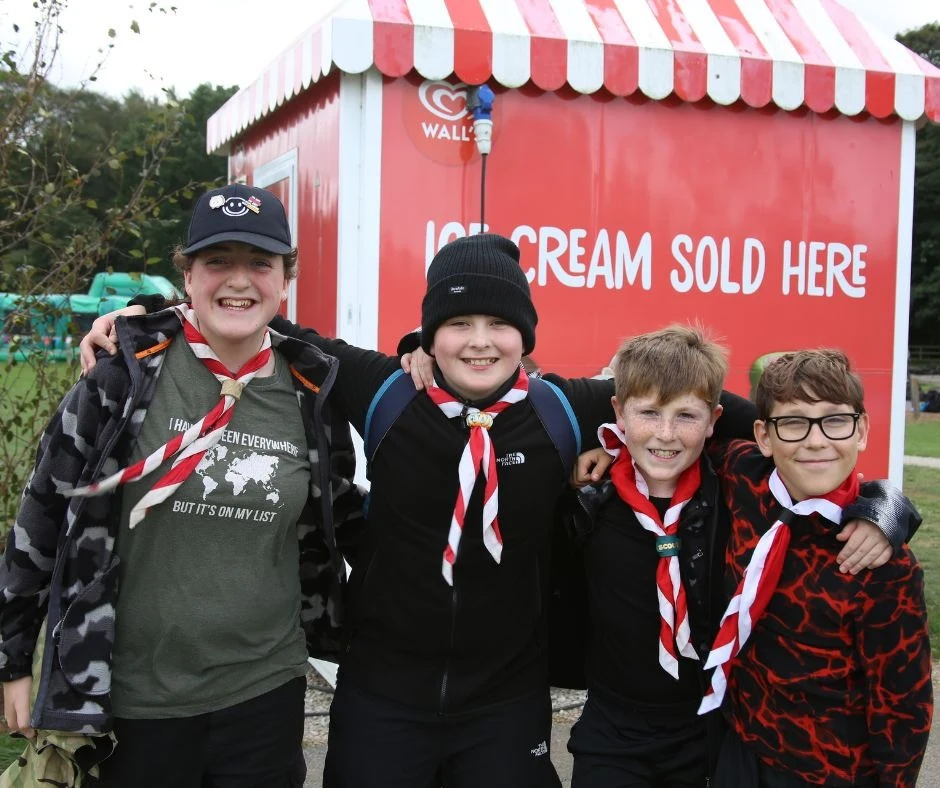 Scouts and Explorers Come Together for Ignite at Stockeld Park