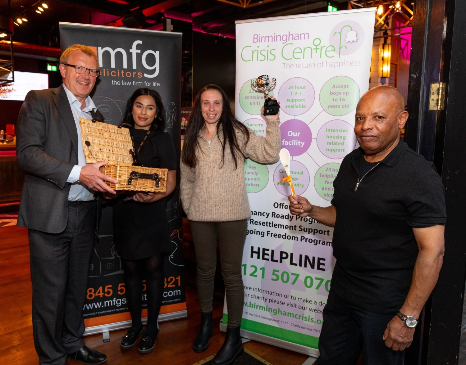mfg Solicitors bring businesses together as they host Birmingham charity quiz night