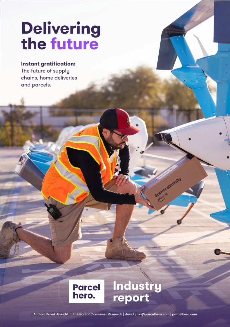 From 15 Minute Deliveries to Teleportation: Parcelhero Maps the Next 40 Years and Beyond.
