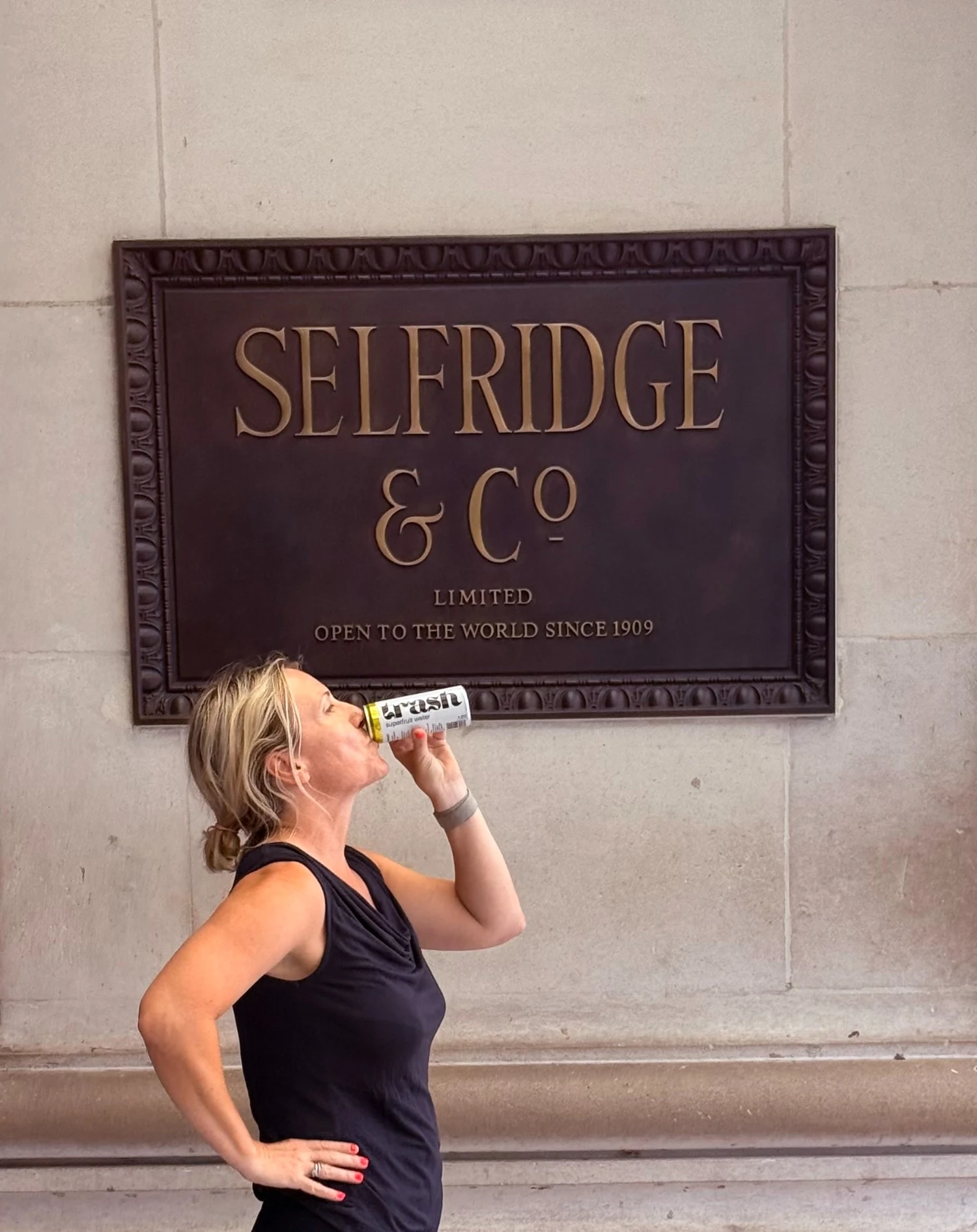 London Female Founder with 2 brands in Selfridges - one made from the other’s trash