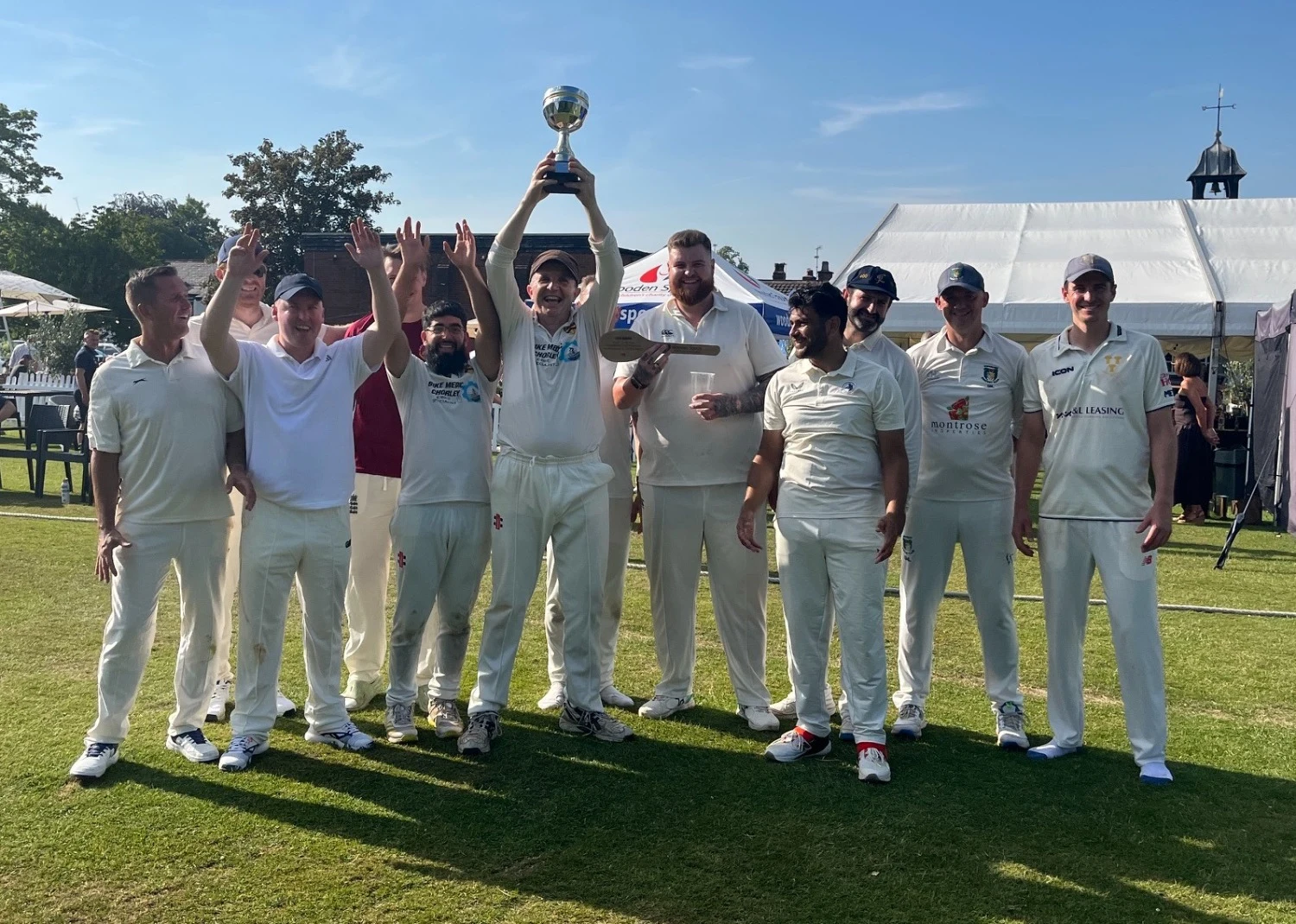 £10k raised for disadvantaged youngsters as business side take on celebrity cricketers in final-ball thriller