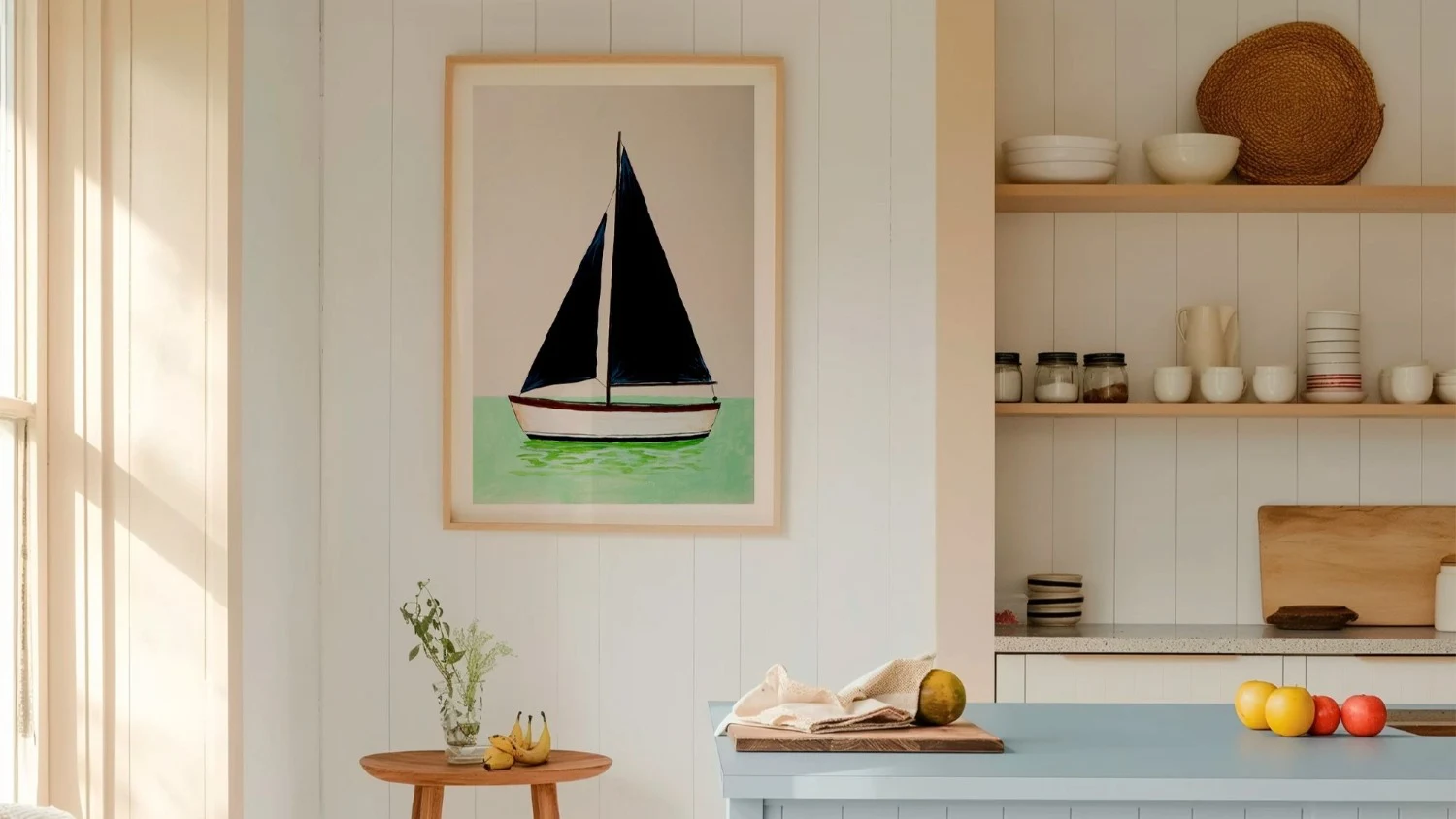 Regatta Season Inspires Painterly New Wall Art Collection from Beach House Art