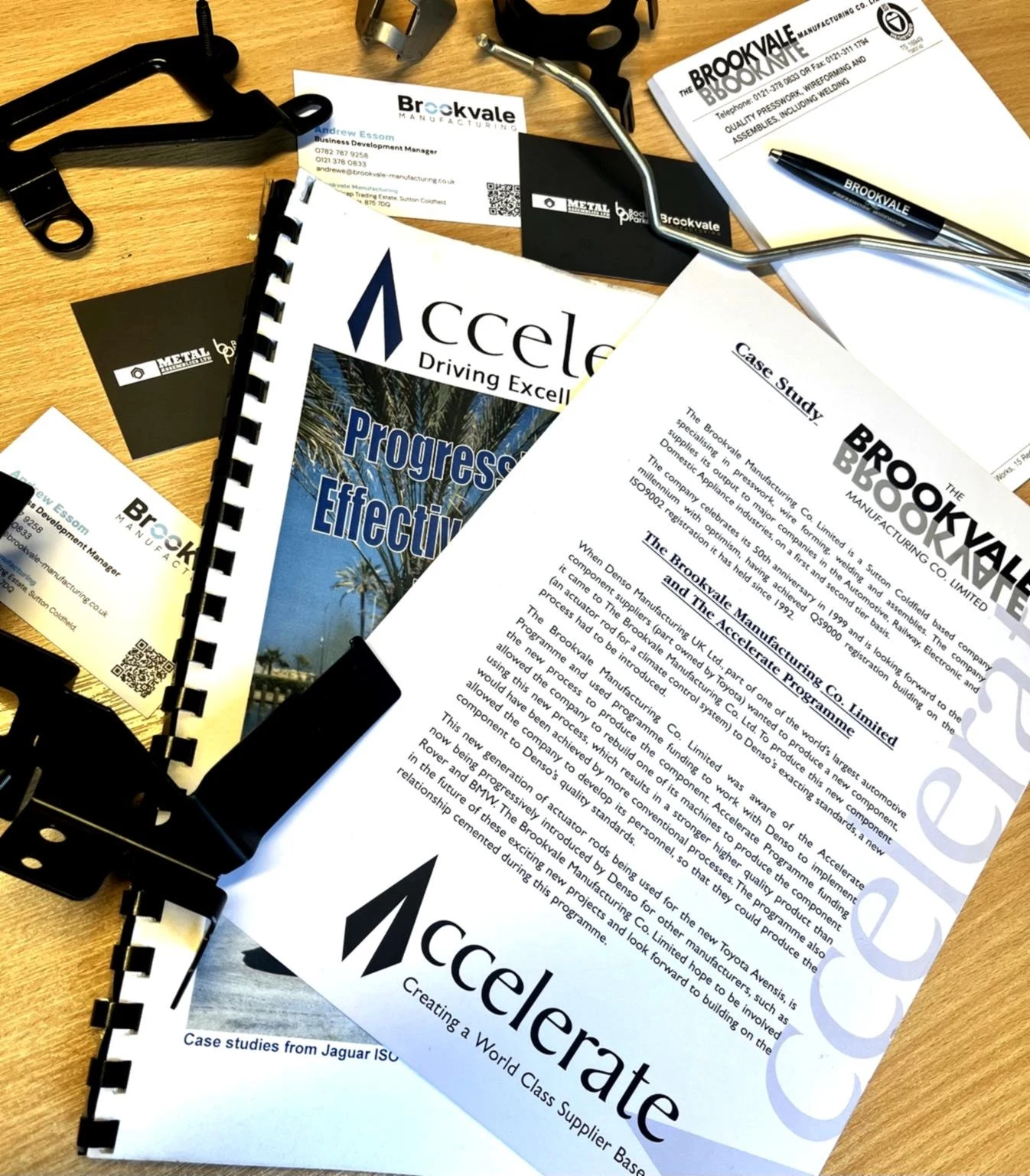 Metal Pressings - Brookvale Manufacturing Ltd Celebrates 30 Years Since Landmark “Accelerate” Collaboration