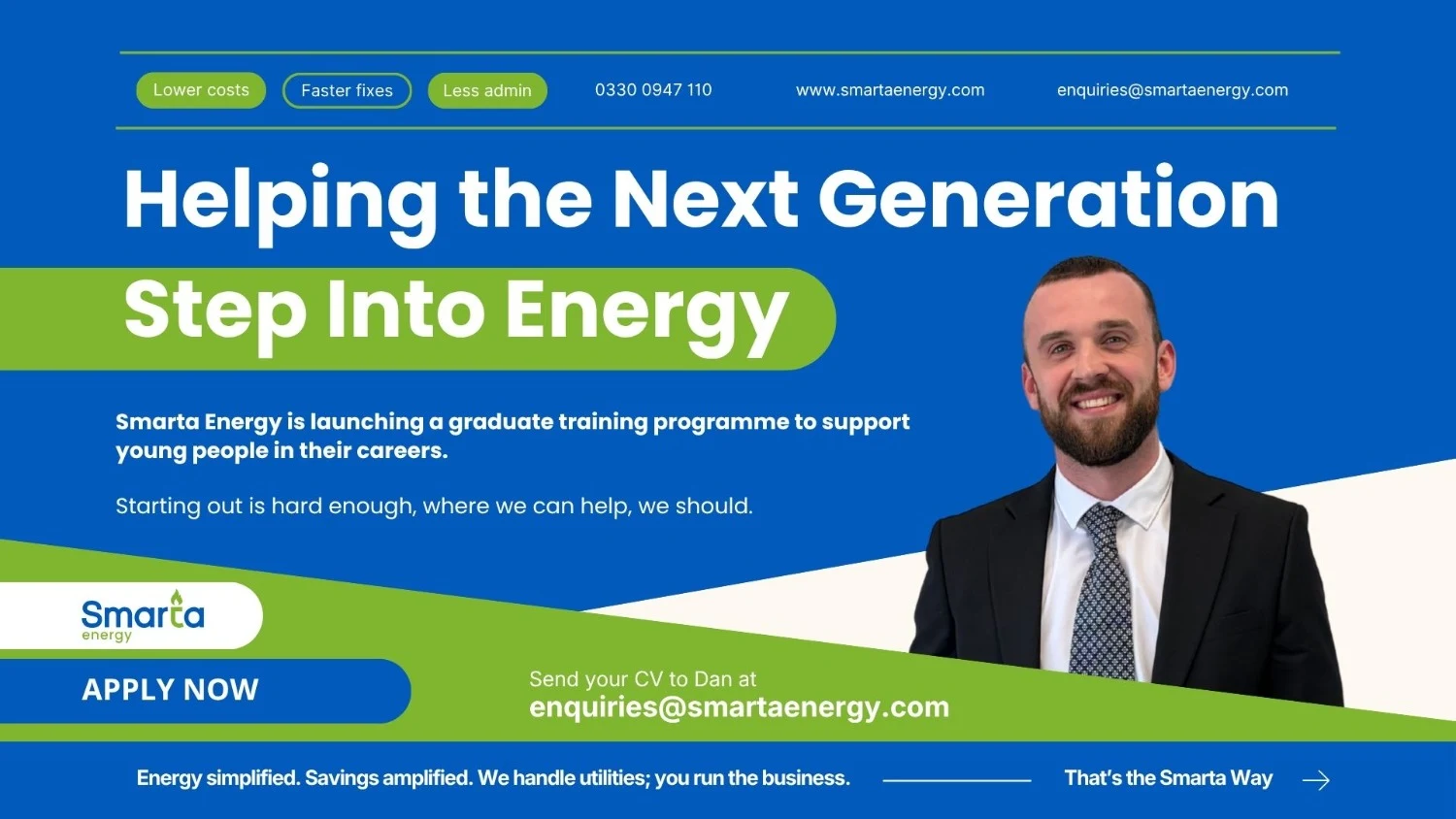 Smarta Energy Launches Graduate Sales Training Programme to Support Young People into Energy Careers