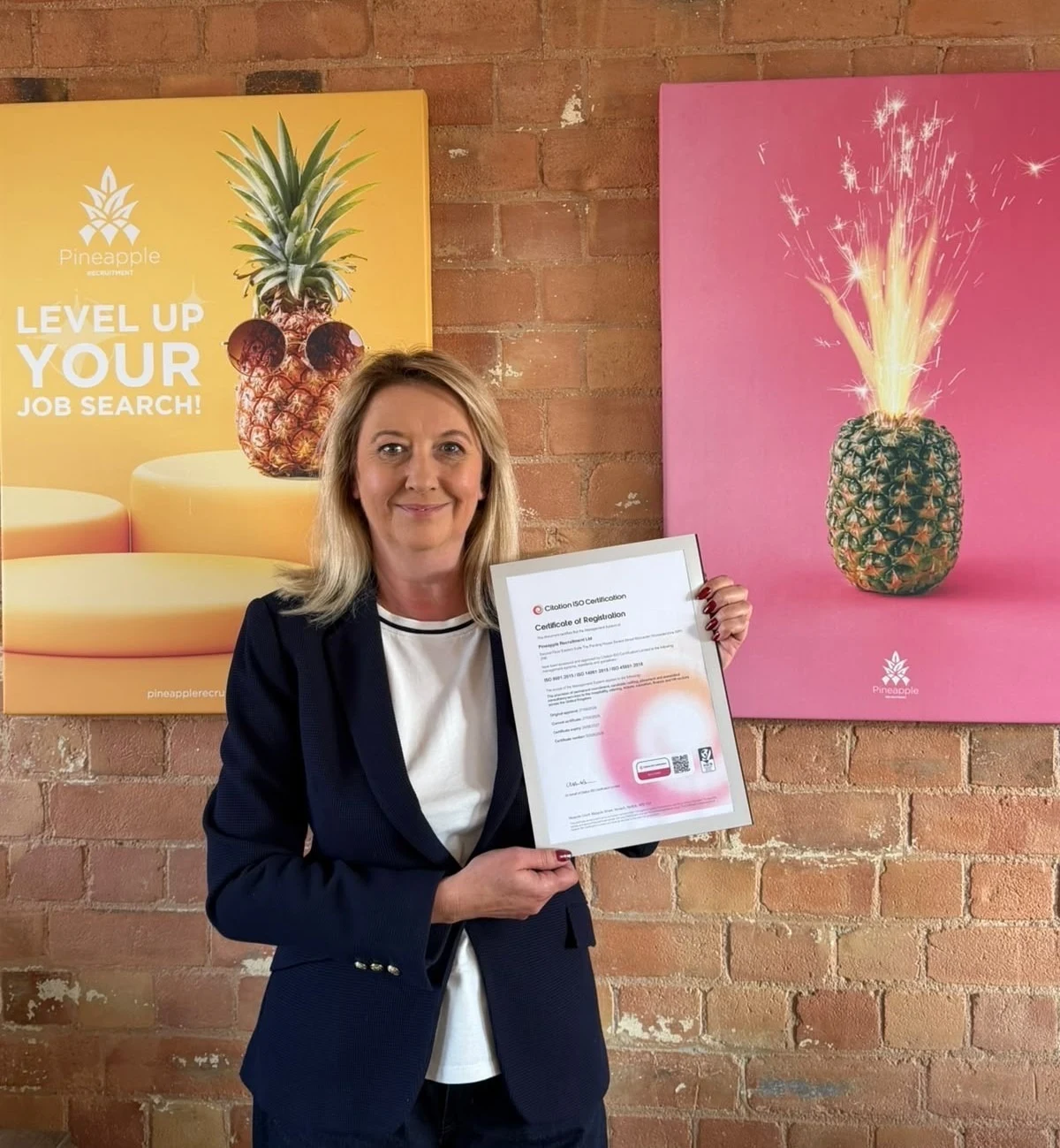 Pineapple Recruitment Achieves Triple Crown of ISO Accreditations
