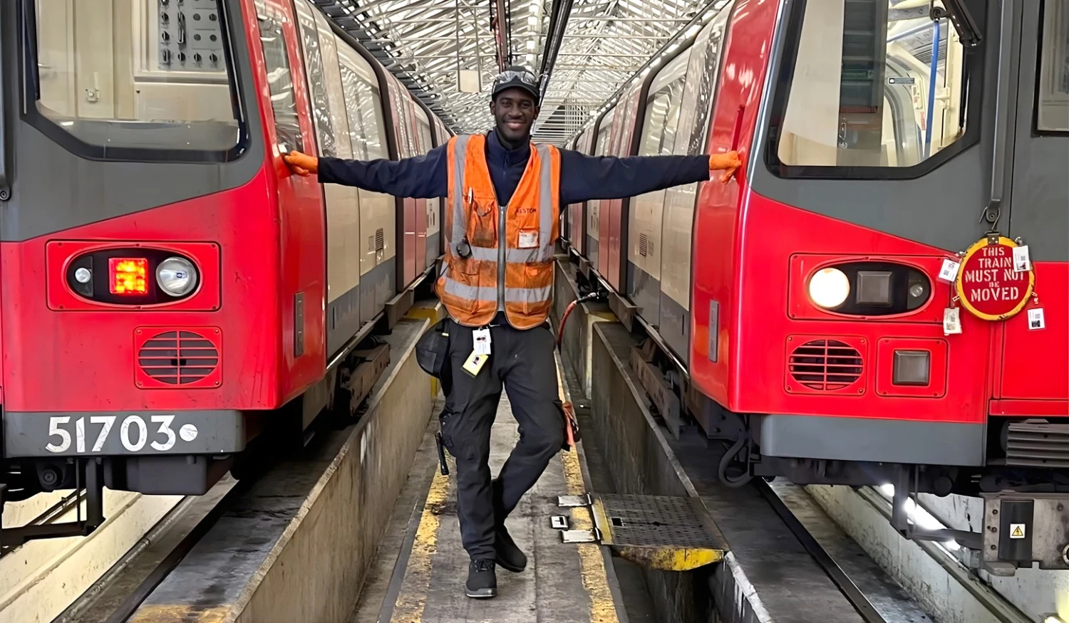 South Thames College student’s persistence kept him on track for railway engineering career