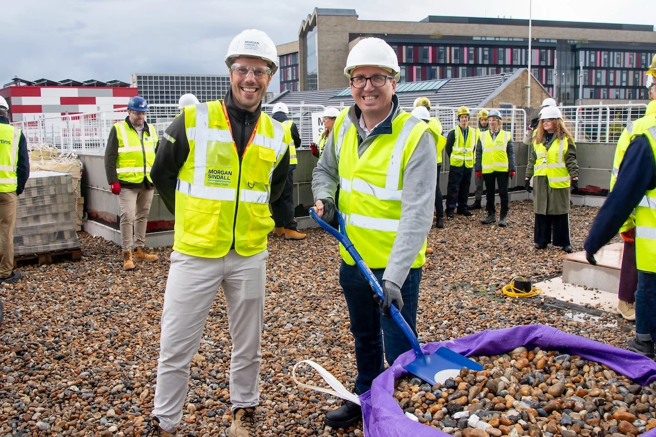 Topping Out Ceremony Marks Milestone in Multi-Million-Pound Bradford College Building Project