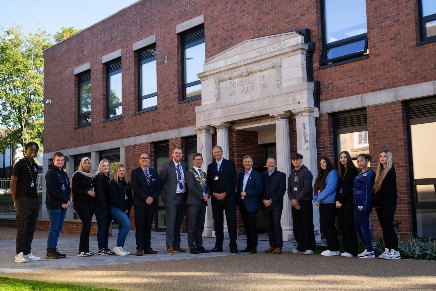 College unveils £8.8m flagship centre built by Clegg Construction