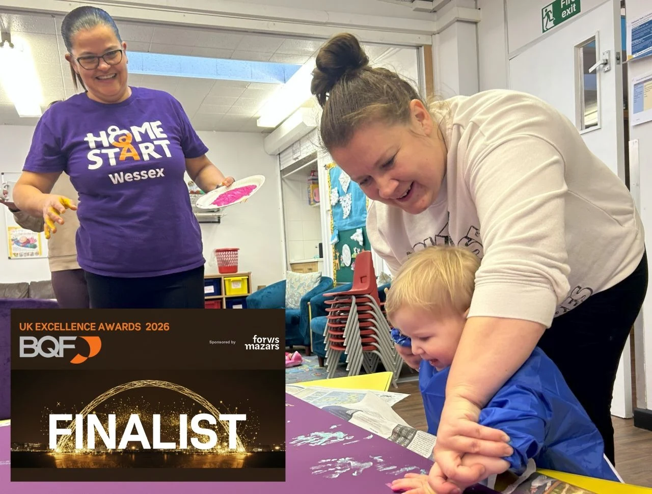 Home-Start Wessex Shortlisted in National BQF UK Excellence Awards