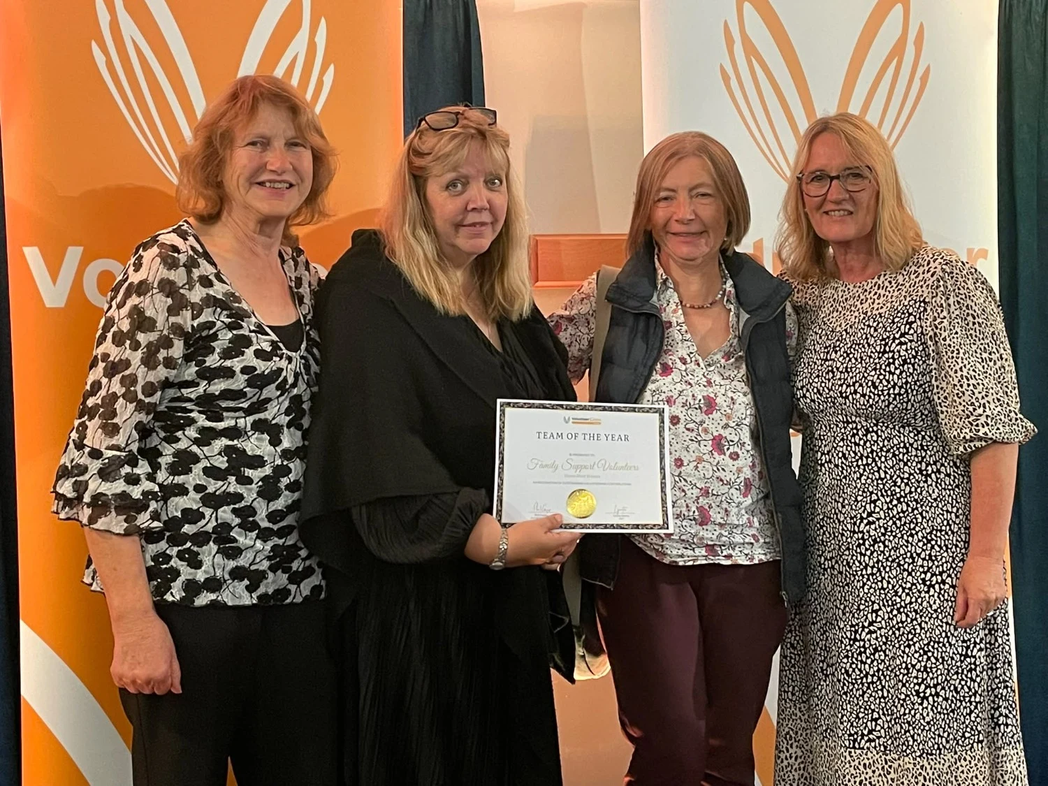 Home-Start Wessex Volunteers Recognised as Team of the Year at County Celebration Event