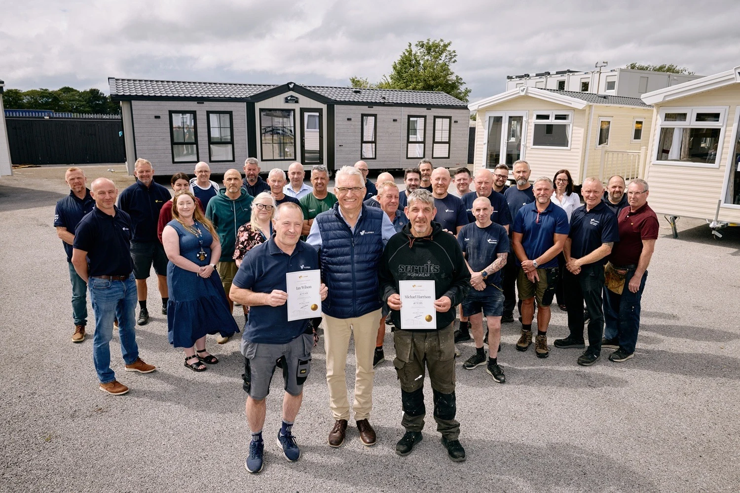 Willerby celebrates outstanding loyalty of holiday homes industry’s most dedicated workforce