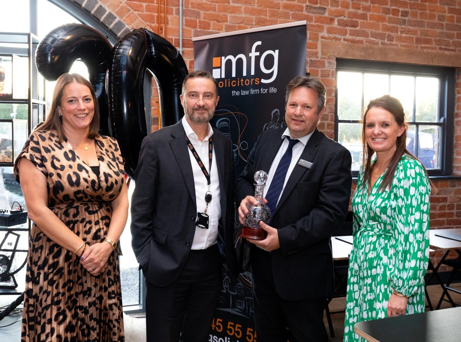 Event marks milestones at law firm