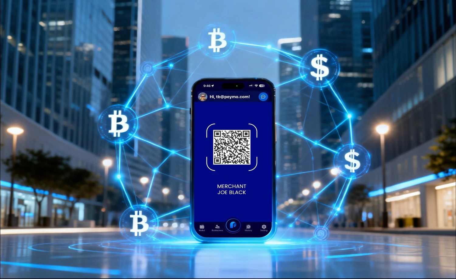 Peymo Launches Hybrid Payment Platform Enabling Cryptocurrency to Be Spent at Millions of Merchants Worldwide