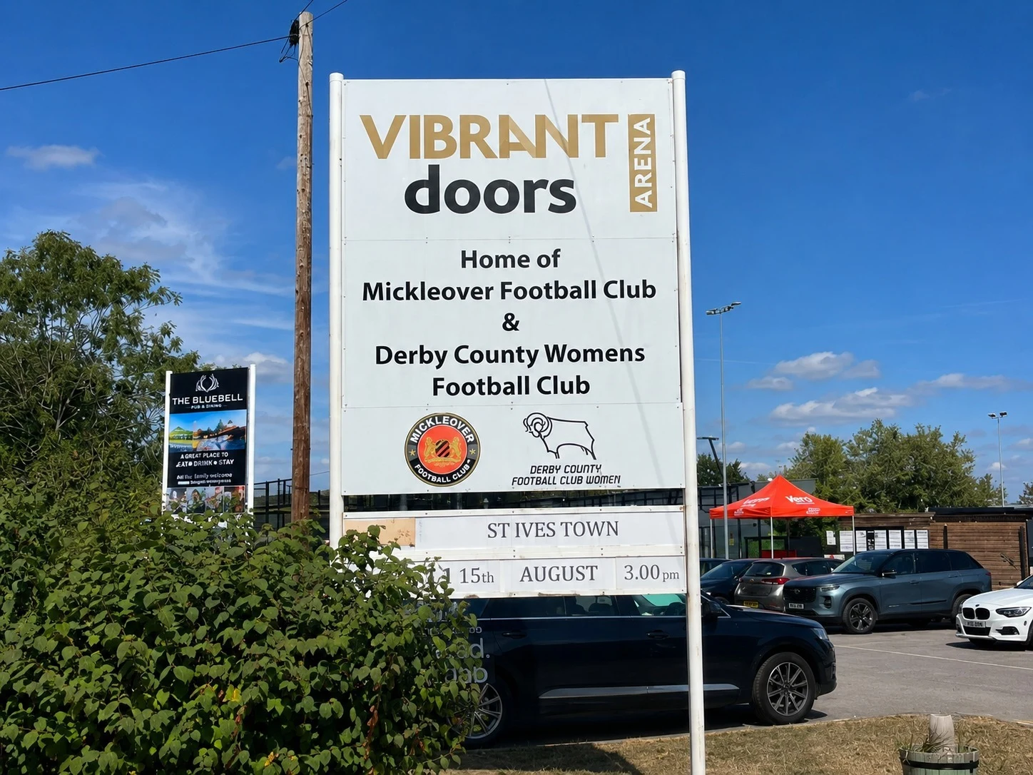 Vibrant Doors Announced as New Lead Sponsor of Mickleover FC Ground