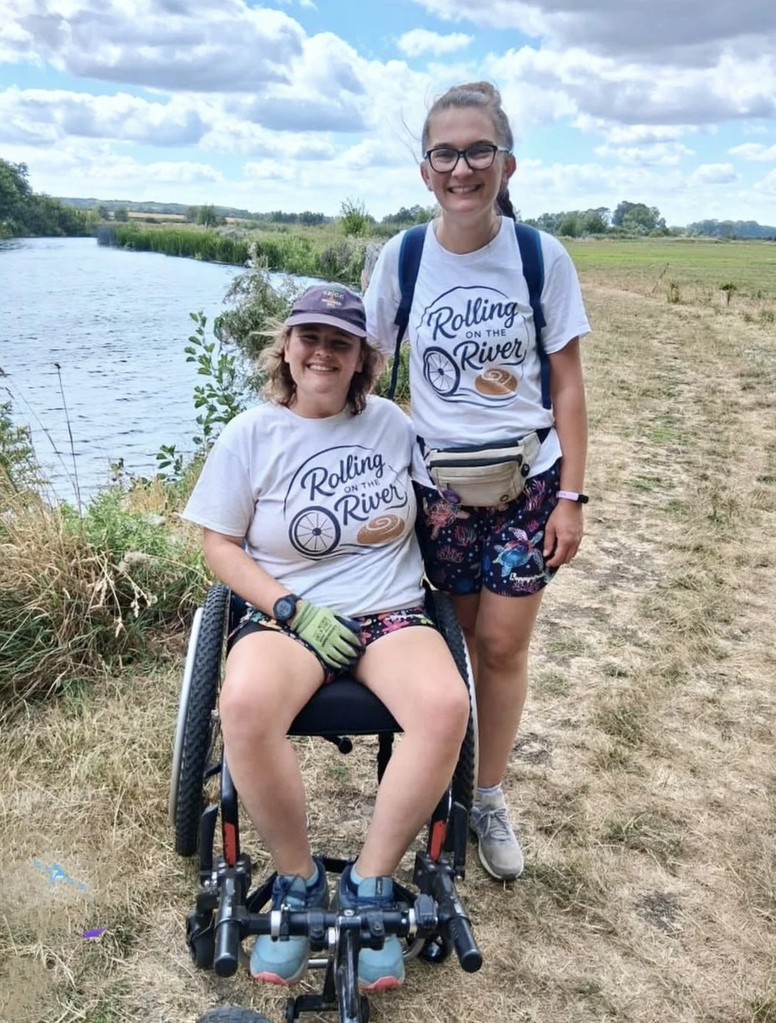 Two Friends, One Epic Challenge: Rolling the Entire Length of the River Thames to Show the Reality of Accessibility
