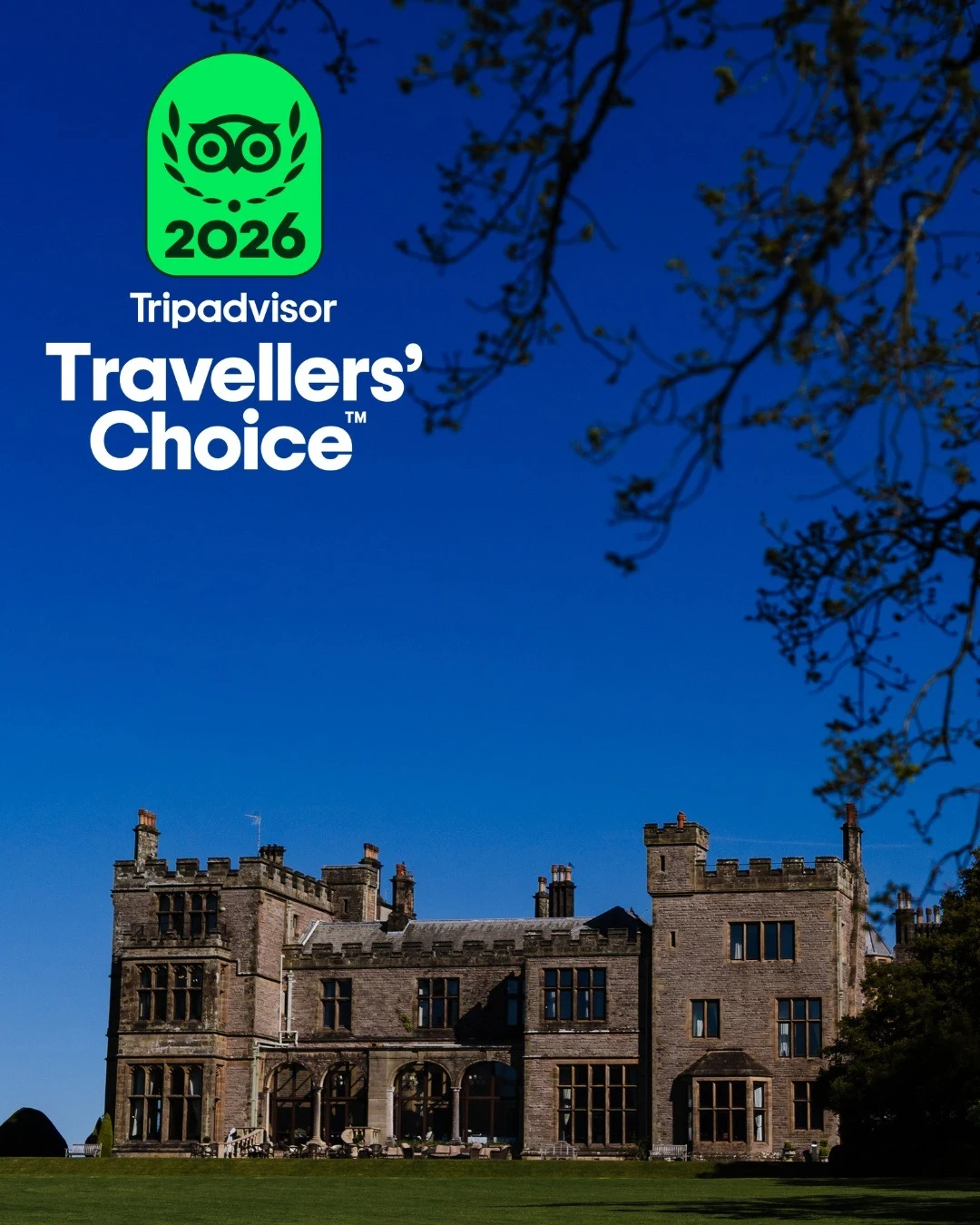 Armathwaite Hall Hotel & Spa Wins Tripadvisor’s® Coveted Travellers’ Choice® Award 2026