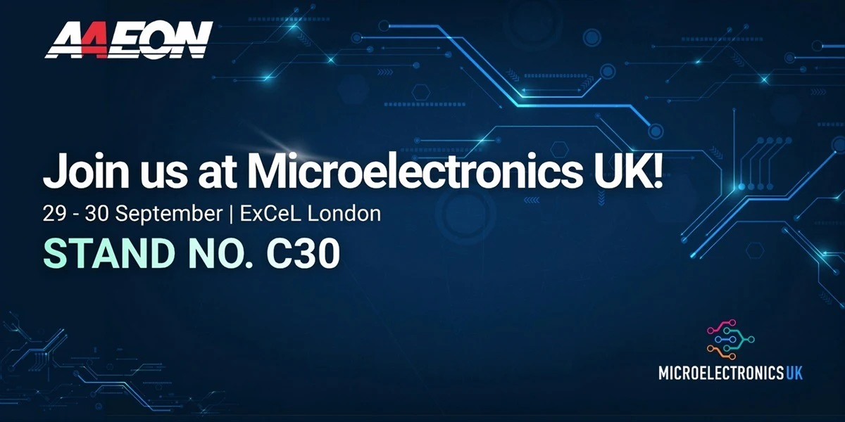 AAEON Place Agentic and AI Vision Demos Front and Center at Microelectronics UK 2026