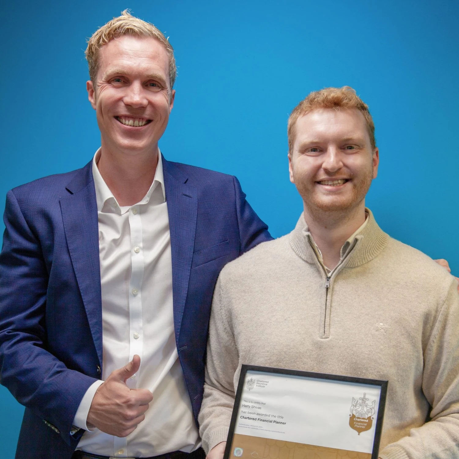 Baggette + Co. Celebrates Young Chartered Financial Planner Milestone