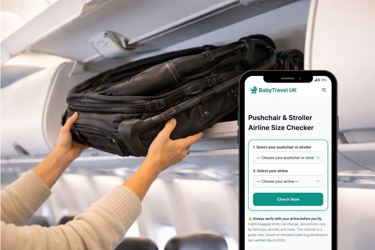 New Free Tool Helps UK Parents Check if Their Stroller Fits on Their Flight