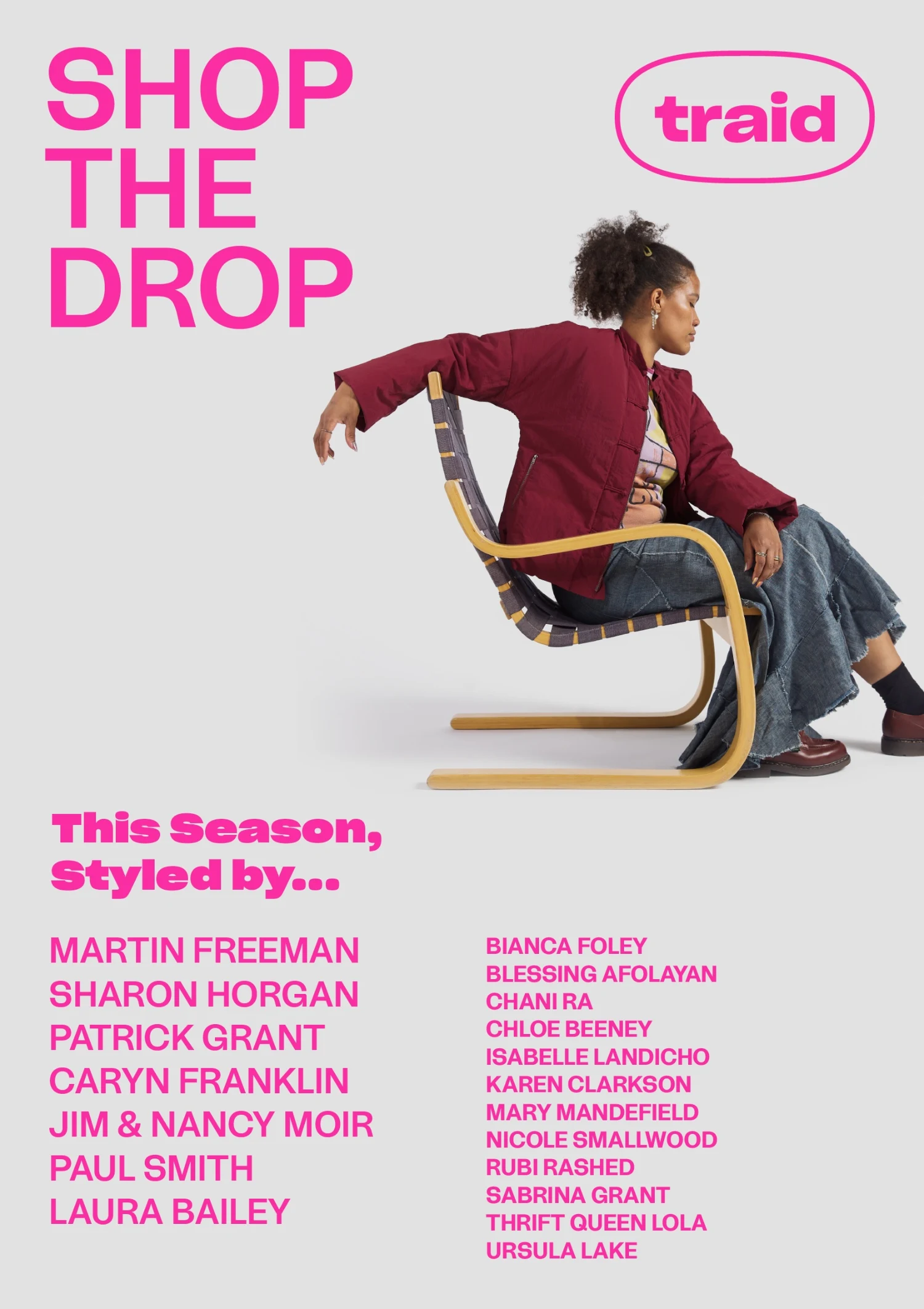 Celeb-fronted campaign exceeds 400k donations and land in-store at Traid - ‘Shop the Drop’ this (Second-hand) September