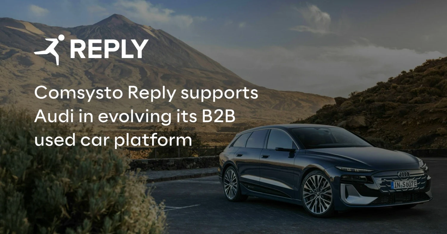 Comsysto Reply supports Audi in evolving its B2B used car platform with an AI-based multi-agent system