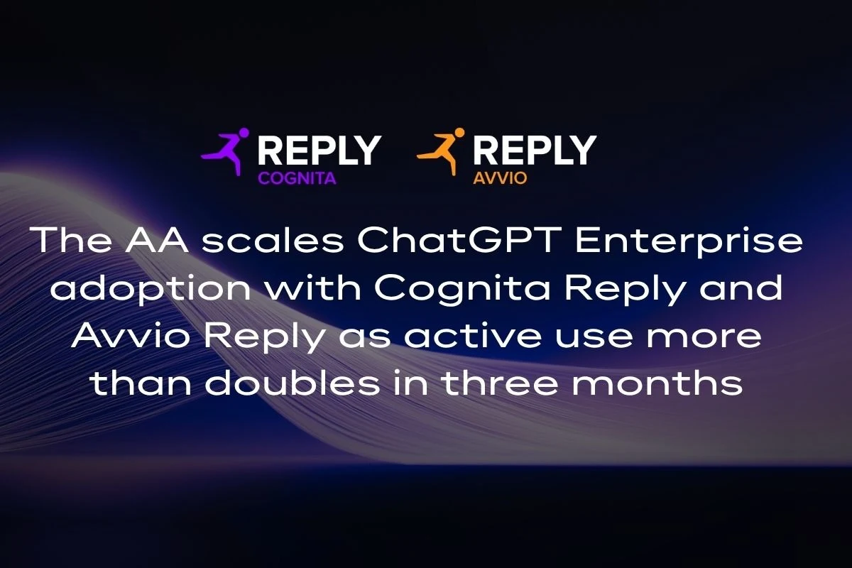 The AA scales ChatGPT Enterprise adoption with Cognita Reply and Avvio Reply as active use more than doubles in three months