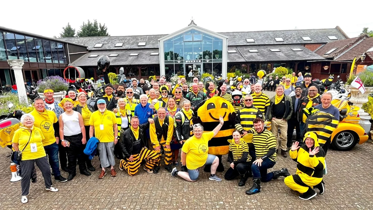 Inaugural Bumble Blast Charity Motorcycle Ride Raises Over £8,000 for The Honeypot Children’s Charity
