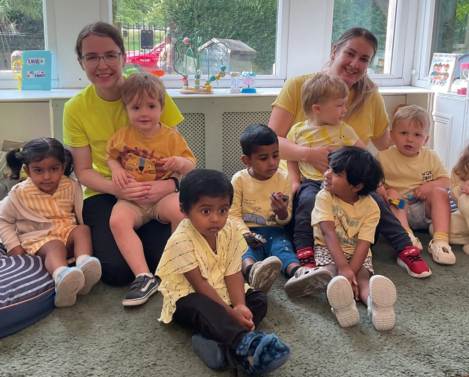 Harrogate nursery holds ‘yellow day’ to support Yorkshire Air Ambulance