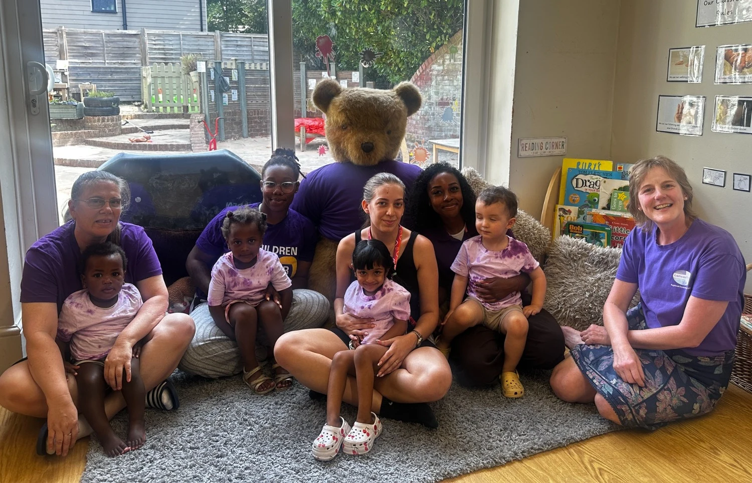 Purley nursery supports local cancer charity on International Friendship Day