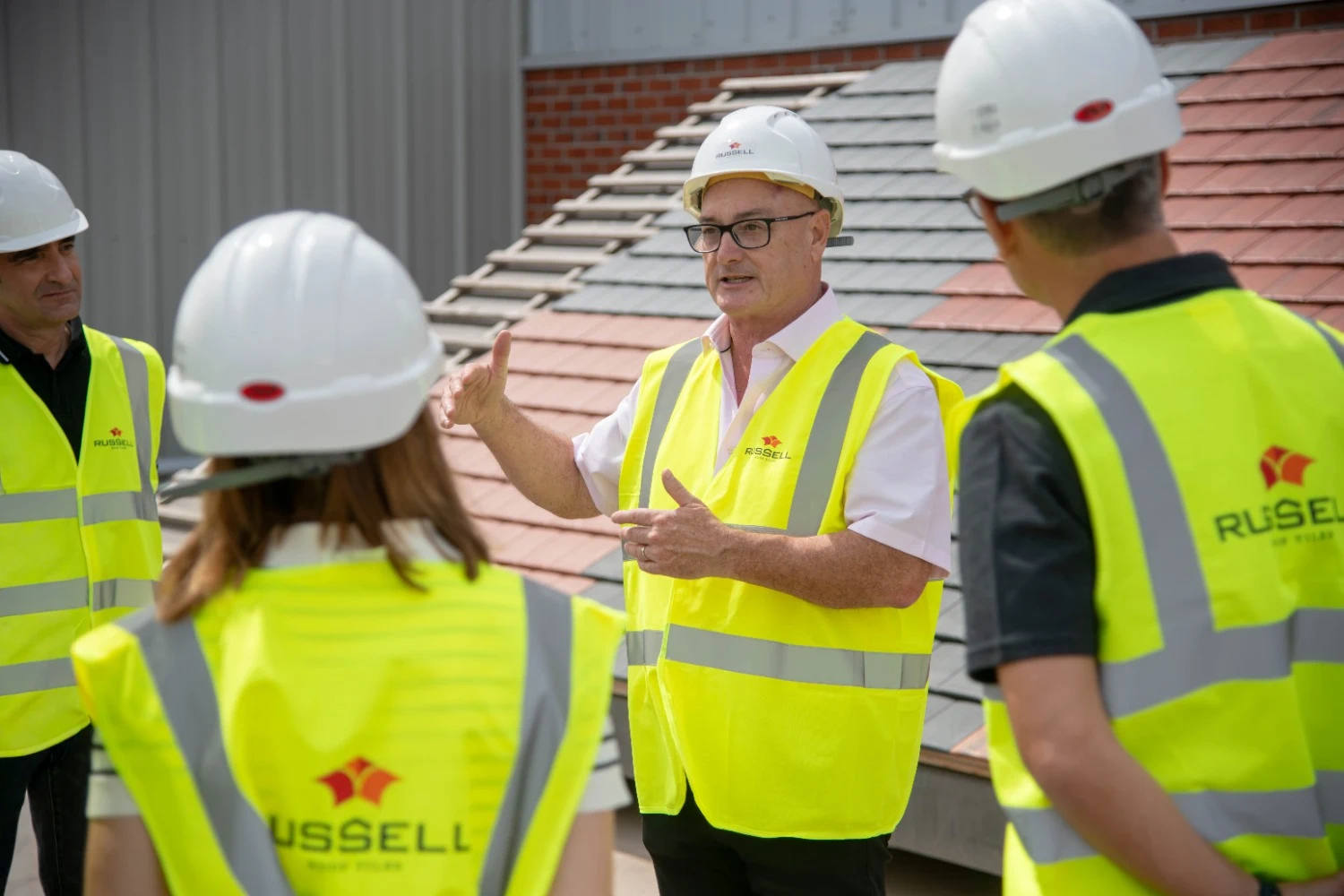 International Board Visits Multimillion-pound Roof Tile Factory