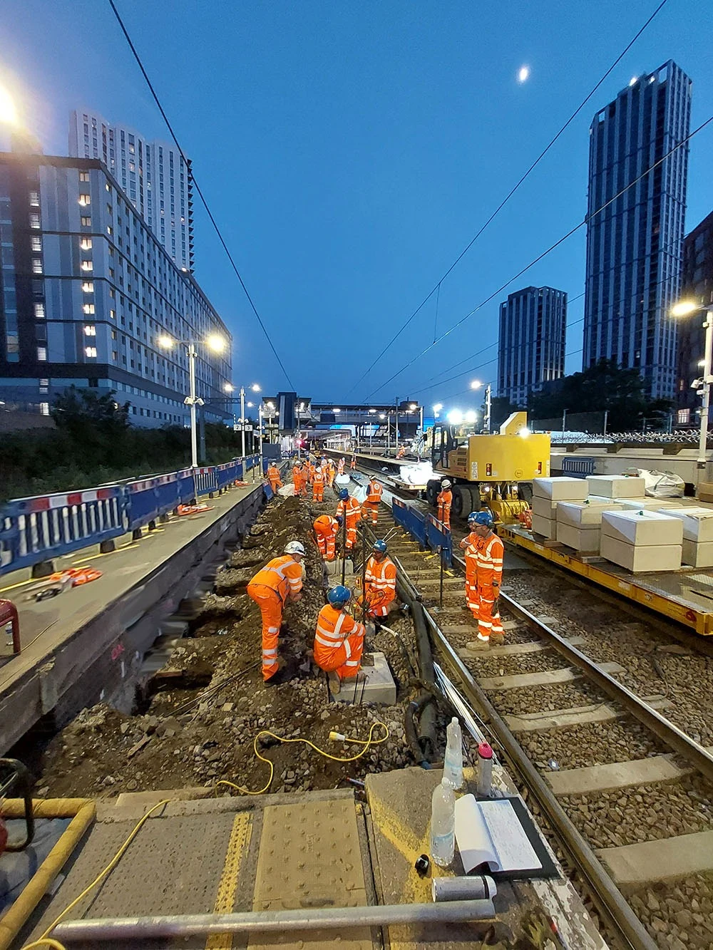 Mainmark Strengthens Ground Beneath New Platforms at Tottenham Hale Station